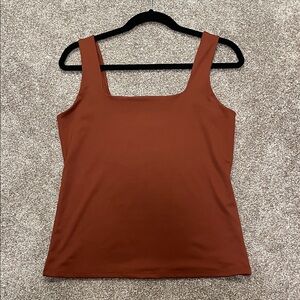 Nine West Brown Sleeveless Tank Top